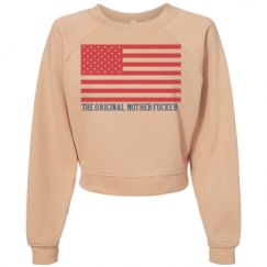 Women's Raglan Pullover Fleece