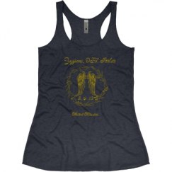 Ladies Slim Fit Super Soft Racerback Triblend Tank