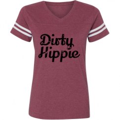 Ladies Relaxed Fit Vintage Sports Tee