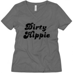 Ladies Relaxed Fit V-Neck Tee