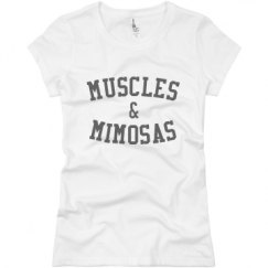 Ladies Slim Fit Basic Promo Jersey Tee