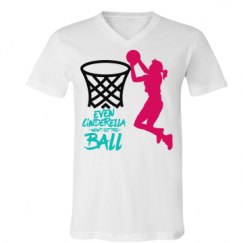 Unisex V-Neck Jersey Tee