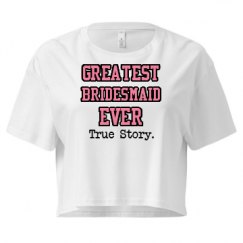 Ladies Festival Cali Crop Top Tee