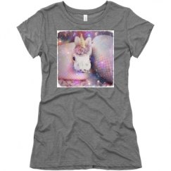 Ladies Slim Fit Super Soft Triblend Tee