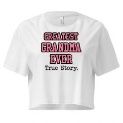 Ladies Festival Cali Crop Top Tee