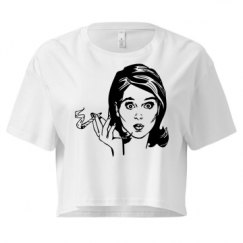 Ladies Festival Cali Crop Top Tee