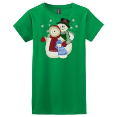 Snowman Family Christmas