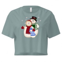 Ladies Festival Cali Crop Top Tee