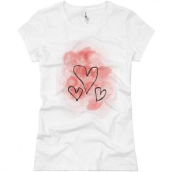 Ladies Slim Fit Basic Promo Jersey Tee