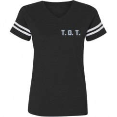 Ladies Relaxed Fit Vintage Sports Tee
