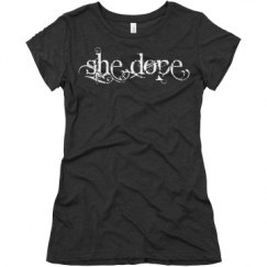 Ladies Slim Fit Super Soft Triblend Tee