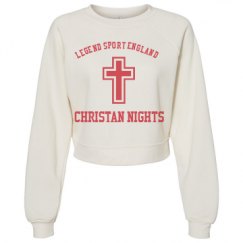 Women's Raglan Pullover Fleece