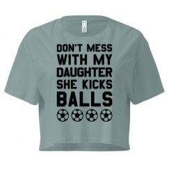 Ladies Festival Cali Crop Top Tee