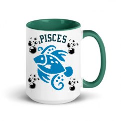 15oz Ceramic Mug with Color Inside