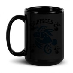 15oz Black Glossy Mug