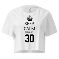 Ladies Festival Cali Crop Top Tee