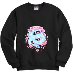 Unisex Film and Foil Crewneck Sweatshirt