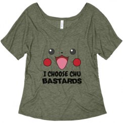 Ladies Flowy Slouchy Tee