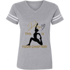 Ladies Relaxed Fit Vintage Sports Tee