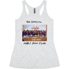 Ladies Slim Fit Super Soft Racerback Triblend Tank