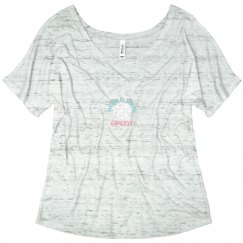 Ladies Flowy Slouchy Tee