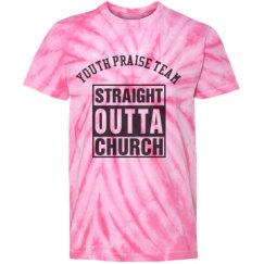 Youth Tie-Dye Cyclone Pinwheel Tee