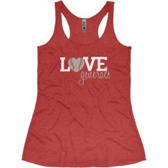 Love Baseball Tank