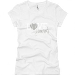 Ladies Slim Fit Basic Promo Jersey Tee