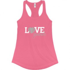 Ladies Slim Fit Racerback Tank Top
