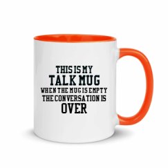 11oz Ceramic Mug with Color Inside