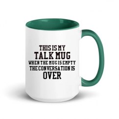 15oz Ceramic Mug with Color Inside