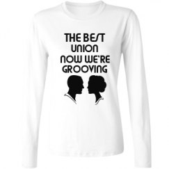 Ladies Relaxed Fit Basic Long Sleeve Tee