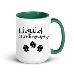 15oz Ceramic Mug with Color Inside