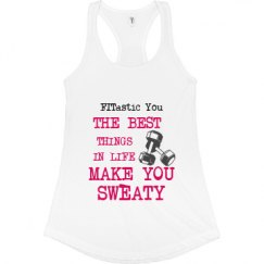 Ladies Slim Fit Racerback Tank Top