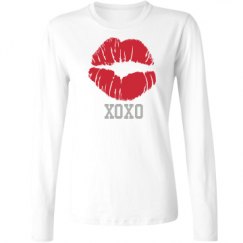 Ladies Relaxed Fit Basic Long Sleeve Tee
