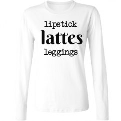 Ladies Relaxed Fit Basic Long Sleeve Tee