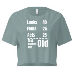 Ladies Festival Cali Crop Top Tee