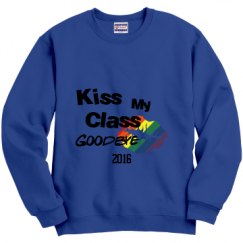 Unisex Film and Foil Crewneck Sweatshirt