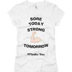 Ladies Slim Fit Basic Promo Jersey Tee