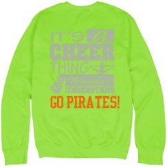 Unisex Neon Crewneck Sweatshirt