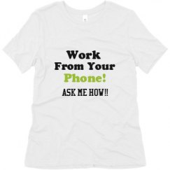 Ladies Relaxed Fit Super Soft Triblend Tee