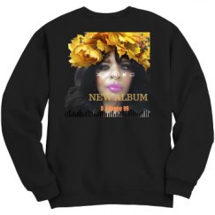 Unisex Film and Foil Crewneck Sweatshirt