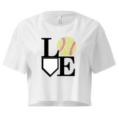 Ladies Festival Cali Crop Top Tee