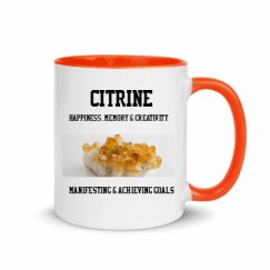 11oz Ceramic Mug with Color Inside