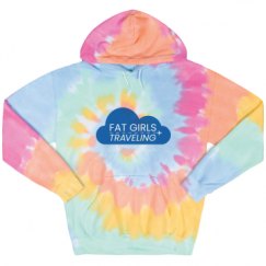 Unisex Tie-Dye Fleece Hoodie