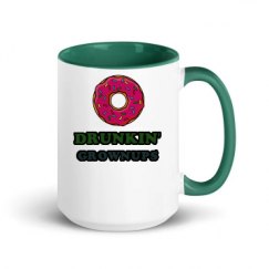 15oz Ceramic Mug with Color Inside