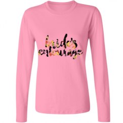 Ladies Relaxed Fit Basic Long Sleeve Tee
