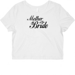 Ladies Slim Fit Crop Top Tee