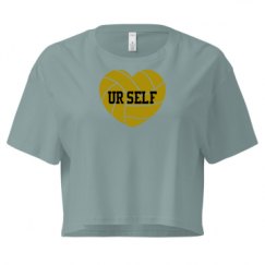 Ladies Festival Cali Crop Top Tee