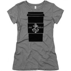 Ladies Slim Fit Super Soft Triblend Tee